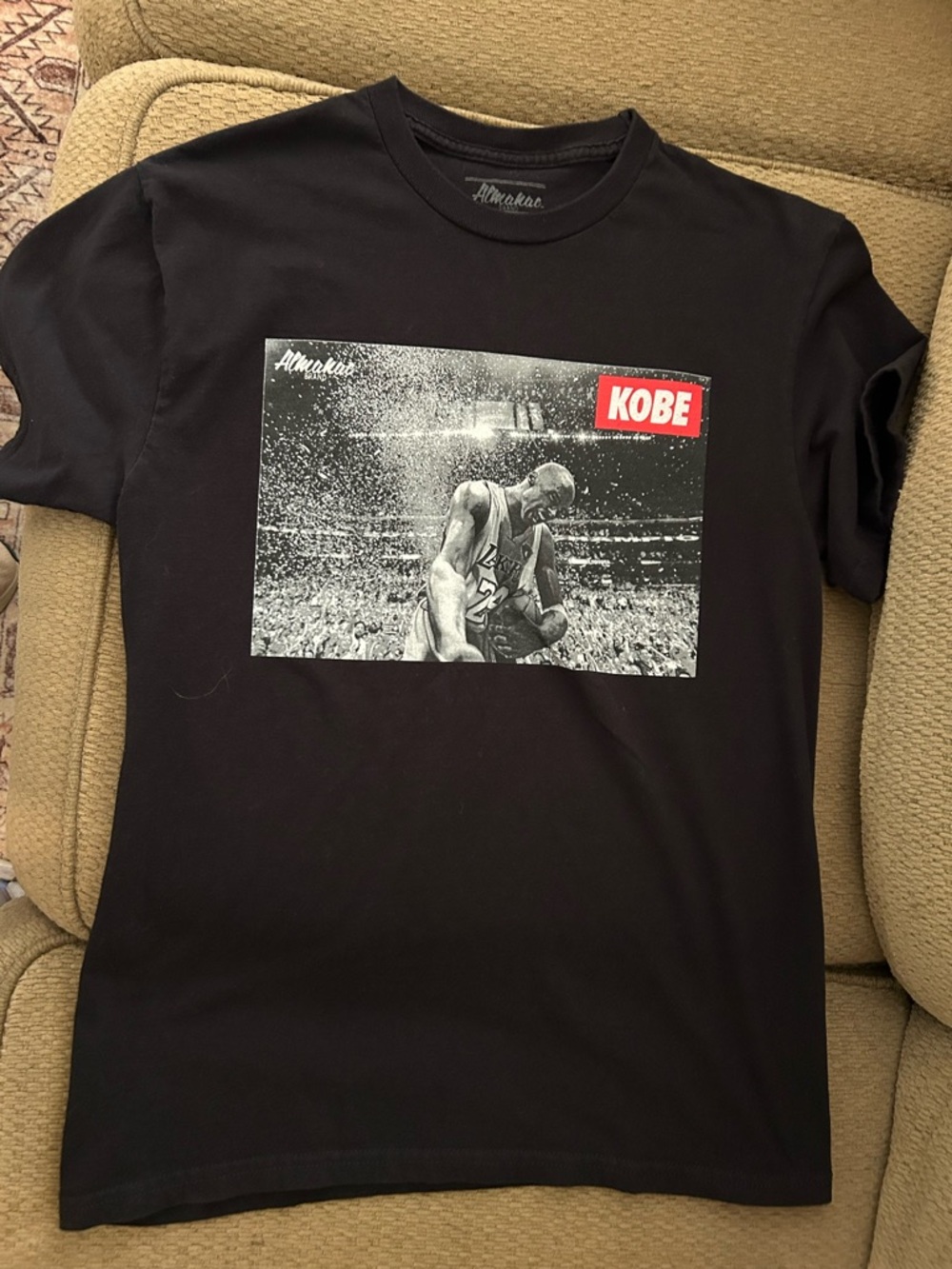 Kobe Graphic Short Sleeve Tee - Black
